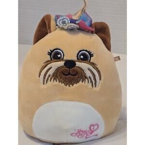 Jojo Siwa Squishmallows BowBow 5" Plush Pet Dog Claires Stuffed Puppy Bow